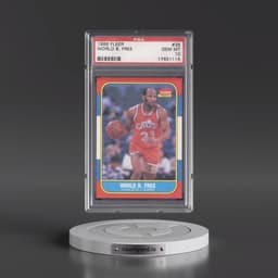 1986 Fleer #35 World B. Free (PSA 10 GEM MINT)