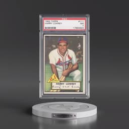 1952 Topps #111 Harry Lowrey (PSA 7 NM)