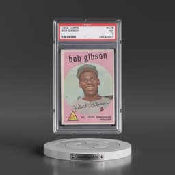 1959 Topps #514 Bob Gibson (PSA 7 NM)