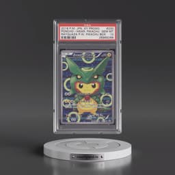 2016 Pokémon XY Promo #230 Poncho-Wearing Pikachu - Rayquaza Poncho-Wearing Pikachu Box (PSA 10 GEM MINT)