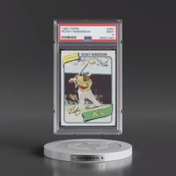 1980 Topps #482 Rickey Henderson (PSA 9 MINT)