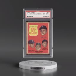 1962 Topps #53 AL Home Run Leaders (PSA 6 EX-MT)
