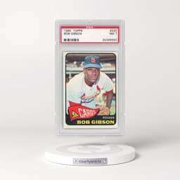 1965 Topps #320 Bob Gibson (PSA 7 NM)