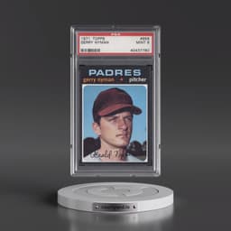 1971 Topps #656 Gerry Nyman (PSA 9 MINT)