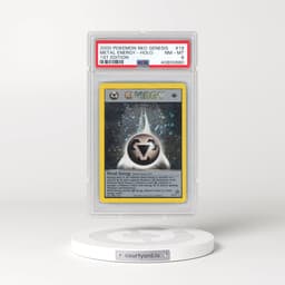 2000 Pokémon Neo Genesis #19 Metal Energy - 1st Edition Holo (PSA 8 NM-MT)