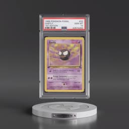 1999 Pokémon Fossil #33 Gastly - 1st Edition (PSA 10 GEM MINT)