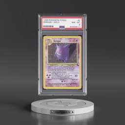 1999 Pokémon Fossil #5 Gengar - Holo (PSA 8 NM-MT)