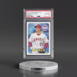 2018 Topps Heritage #17 Shohei Ohtani - Rookie (PSA 10 GEM MINT)