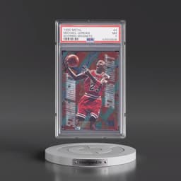 1995 Metal Scoring Magnet #4 Michael Jordan (PSA 7 NM)