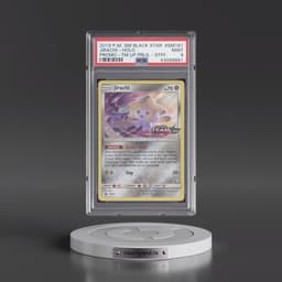 2019 Pokémon SM Black Star Promo #SM161 Jirachi - Holo Team Up Prerelease-Staff (PSA 9 MINT)