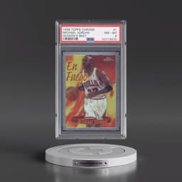 1996 Topps Chrome Season's Best #1 Michael Jordan (PSA 8 NM-MT)