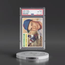 1956 Topps #158 Wally Post - Gray Back (PSA 8 NM-MT)