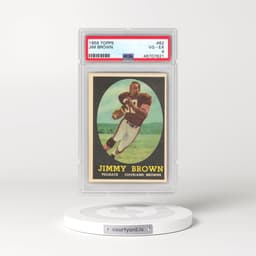 1958 Topps #62 Jim Brown (PSA 4 VG-EX)