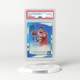 2017 Panini Donruss Optic #177 Patrick Mahomes II - Holo (PSA 10 GEM MINT)