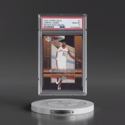 2003 Upper Deck Rookie Exclusives #1 LeBron James (PSA 10 GEM MINT)
