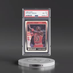 1988 Fleer #17 Michael Jordan (PSA 8 NM-MT)