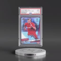 2019 Finest UEFA Champions League #91 Erling Braut Haaland - Refractor (PSA 9 MINT)