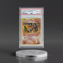 1999 Japanese Gym Challenge #6 Blaine's Charizard - Holo (PSA 8 NM-MT)