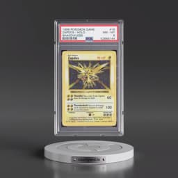 1999 Pokémon Game #16 Zapdos - Holo Shadowless (PSA 8 NM-MT)