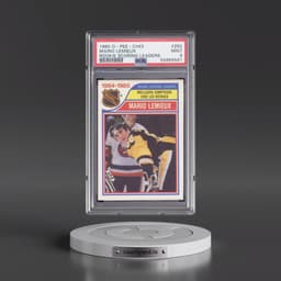 1985 O-Pee-Chee #262 Mario Lemieux - Rookie Scoring Leaders (PSA 9 MINT)
