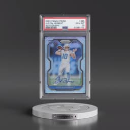 2020 Panini Prizm #325 Justin Herbert - Autograph (PSA 10 GEM MINT)