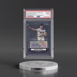 2008 Bowman Sterling Prospects #BSPBP Buster Posey - Autograph (PSA 9 MINT)