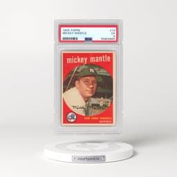 1959 Topps #10 Mickey Mantle (PSA 5 EX)