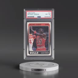 1988 Fleer #17 Michael Jordan (PSA 8 NM-MT)