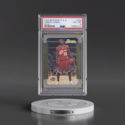 2003 Bowman Rookies & Stars #123 LeBron James - Gold (PSA 6 EX-MT)