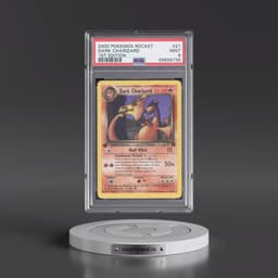 2000 Pokémon Rocket #21 Dark Charizard - 1st Edition (PSA 9 MINT)