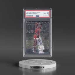 1998 Metal Universe #1 Michael Jordan (PSA 8 NM-MT)