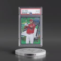 2020 Finest #1 Mike Trout - Green Refractor (PSA 10 GEM MINT)