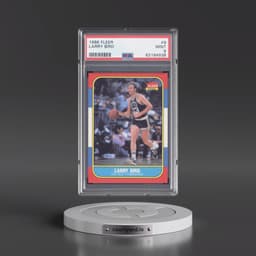 1986 Fleer #9 Larry Bird (PSA 9 MINT)