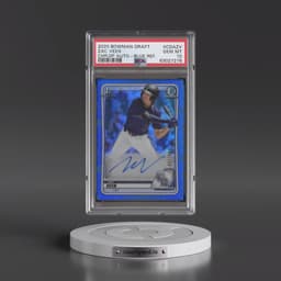 2020 Bowman Draft Chrome Draft Picks Autographs #CDAZV Zac Veen - Blue Refractor (PSA 10 GEM MINT)