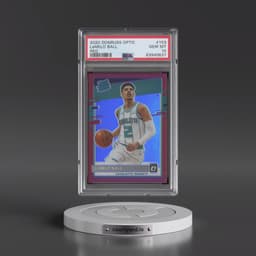 2020 Panini Donruss Optic #153 LaMelo Ball - Red (PSA 10 GEM MINT)