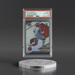 2021 Panini Mosaic #247 JA'Marr Chase - White Sparkle (PSA 10 GEM MINT)