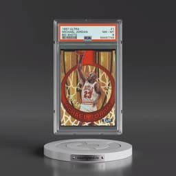 1997 Ultra Big Shots #1 Michael Jordan (PSA 8 NM-MT)