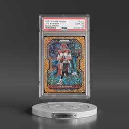 2020 Panini Prizm #307 Joe Burrow - Disco Prizm (PSA 10 GEM MINT)