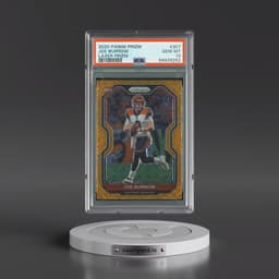 2020 Panini Prizm #307 Joe Burrow - Lazer Prizm (PSA 10 GEM MINT)