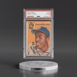 1954 Topps #128 Henry Aaron (PSA 2 GOOD)