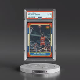 1986 Fleer #57 Michael Jordan (PSA 6 EX-MT)
