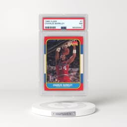 1986 Fleer #7 Charles Barkley (PSA 7 NM)