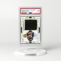2020 Panini National Treasures Rookie Material Signatures #JL Jordan Love - Holo Gold (PSA 9 MINT)