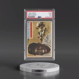 1956 Topps #130 Willie Mays - Gray Back (PSA 5.5 EX+)