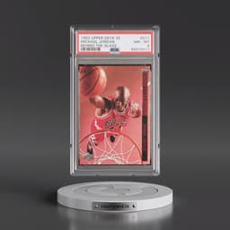 1993 Upper Deck Se Behind the Glass #G11 Michael Jordan (PSA 8 NM-MT)