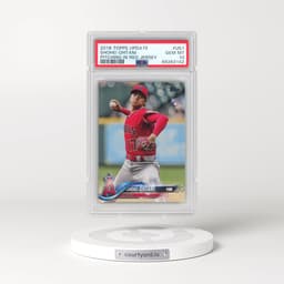 2018 Topps Update #US1 Shohei Ohtani - Pitching in Red Jersey (PSA 10 GEM MINT)