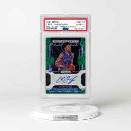 2021 Panini Prizm Sensational Signatures #SSCCU Cade Cunningham - Green Choice (PSA 10 GEM MINT)