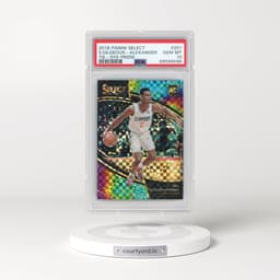 2018 Panini Select #201 Shai Gilgeous-Alexander - Tie-Dye Prizm (PSA 10 GEM MINT)