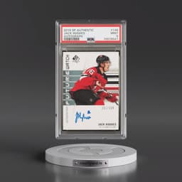 2019 SP Authentic #148 Jack Hughes - Autograph (PSA 9 MINT)