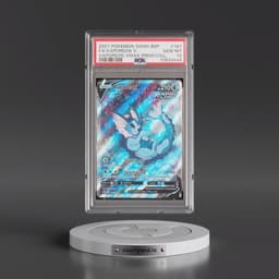 2021 Pokémon Swsh Black Star Promo #181 Vaporeon V - Holo Full Art Vaporeon Vmax Premium Collection (PSA 10 GEM MINT)